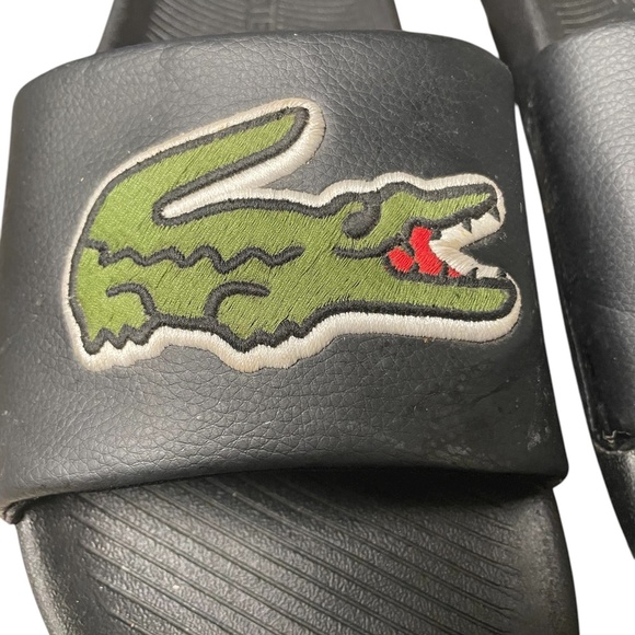 Men's Lacoste Croco Slide Size 13 - Picture 5 of 6